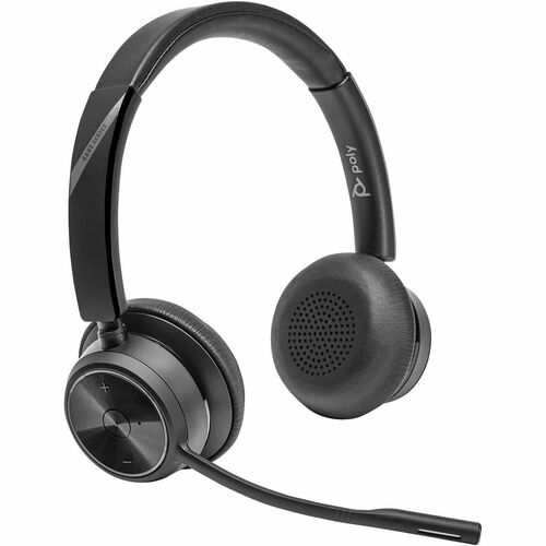Poly Savi 7320 Office Stereo DECT 1920-1930 MHz Headset - Microsoft Teams Certification - Stereo - USB Type A, RJ-11 - Wir