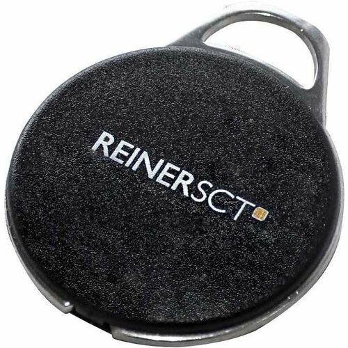 Reinersct RFID-Tag - 35 mm Durchmesser - Mattschwarz - 10 Pack