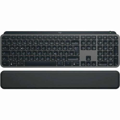 Tastiera Logitech MX Keys SWireless Connettività - USB Interfaccia - Tedesco - QWERTZ Layout - Grafite - Membrana / Forbic