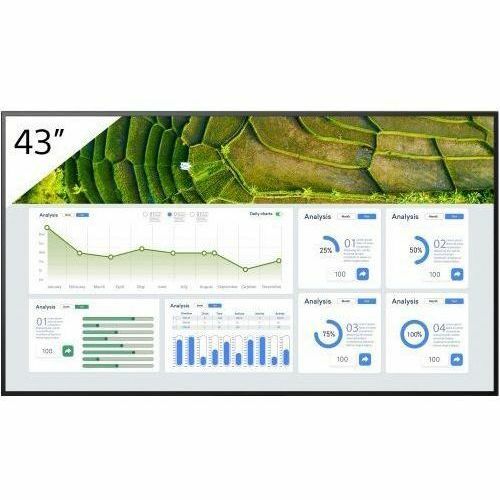 Sony BRAVIA FW-43BZ30L 1092,20 mm LCD Digital-Signage-Display - 24 Stunden/7 Tage Betrieb - IPS-Technologie (In-Plane-Swit