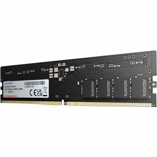 Adata GD5U5200716G-BHY 16GB DDR5 SDRAM Memory Module - 16 GB - DDR5-5200/PC5-41600 DDR5 SDRAM - 5200 MHz - CL42 - 1.10 V -
