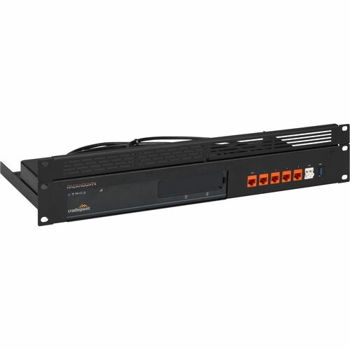 RACKMOUNT.IT Rackmount Kit - For Router - 2U Rack Height - Rack-mountable - Black