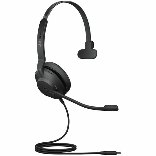 Jabra Evolve2 30 SE MS Wired Headset - Mono - USB Type C - Wired - On-ear, Over-the-head - Monaural