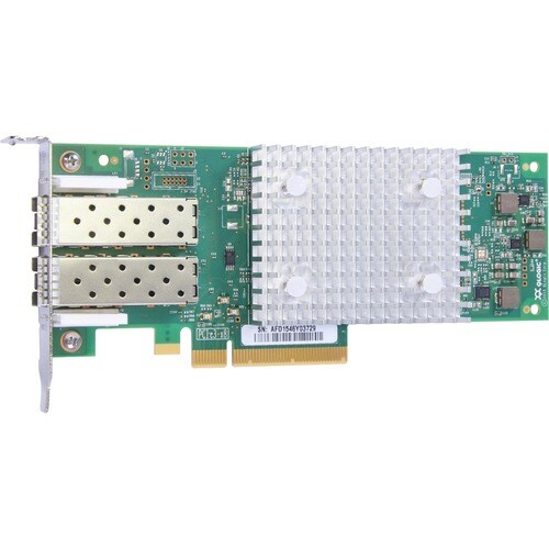 HPE StoreFabric SN1600Q Fibre Channel Host Bus Adapter - Plug-in Card - PCI Express 3.0 x8 - 2 x Total Fibre Channel Port(