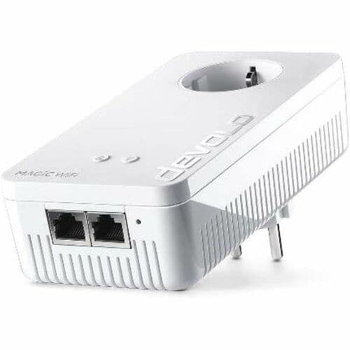 devolo Magic 2 WiFi 6 Powerline Network Adapter - 1 - 2 x Network (RJ-45) - 2400 Mbit/s Powerline - 500 m Distance Support