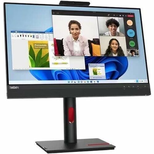 Lenovo ThinkCentre Tiny-In-One 24 Gen 5 24" Class Webcam LED Touchscreen Monitor - 16:9 - 4 ms - 60.5 cm (23.8") Viewable 