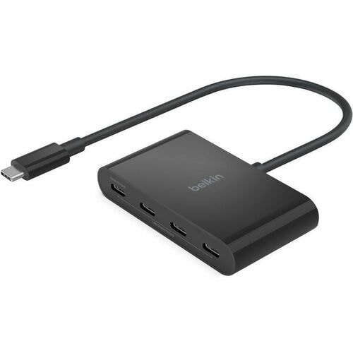 Belkin Connect USB-C 4-Port Hub, Adapter Dongle, 4xUSB-C Ports & 100W PD Max 10Gbps Data Transfer Mac/Chromebook - 4 Total