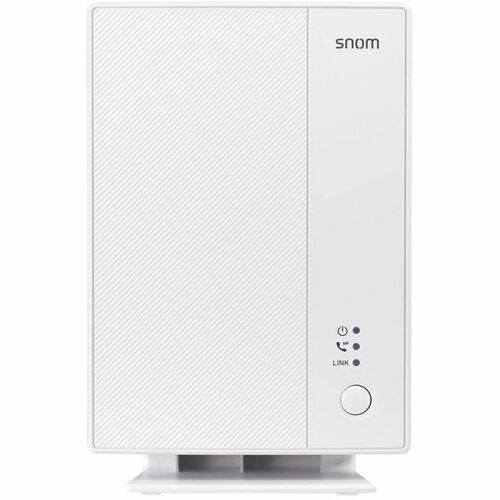 Snom M500 DECT Telefon-Basisstation - Weiß - 300 m Reichweite - 16 x Handset unterstützt - 16 Gleichzeitige Anrufe