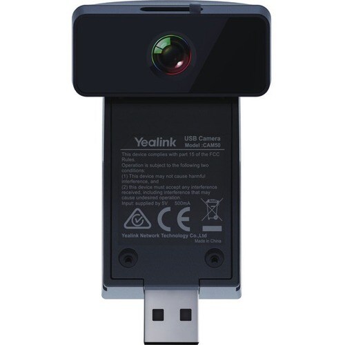 Yealink CAM50 2 Megapixel HD Surveillance Camera - Colour - H.264 - 1280 x 720