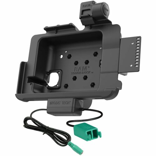 RAM Mounts Tough-Dock Power + Dual USB with Latch for Zebra ET4x 10" Tablet - Docking - Tablet PC - Charging Capability - 