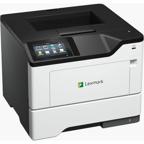 Lexmark MS632dwe Desktop Wired/Wireless Laser Printer - Monochrome - TAA Compliant - 50 ppm Mono - 1200 x 1200 dpi Print -