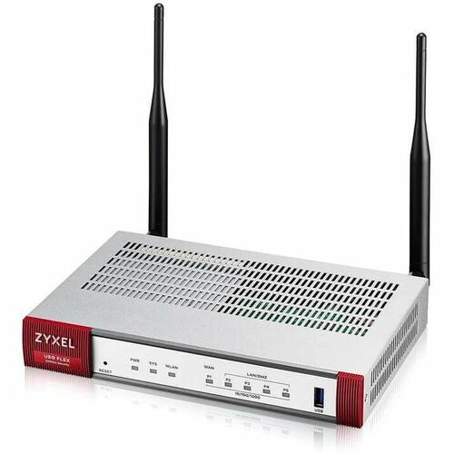 ZYXEL ZyWALL USG FLEX 100AX Netzwerksicherheit-/Firewall-Gerät - 5 Anschluss - 10/100/1000Base-T - Gigabit-Ethernet - 900 