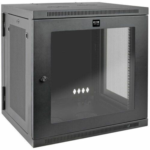 Tripp Lite series SmartRack SRW12USDPG 12U Wall Mountable Rack Cabinet for UPS - 482.60 mm Rack Width x 622.30 mm Rack Dep