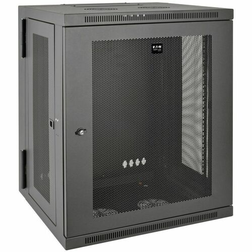 Tripp Lite series SmartRack SRW15US 15U Wall Mountable Rack Cabinet - 482.60 mm Rack Width x 520.70 mm Rack Depth - Black 