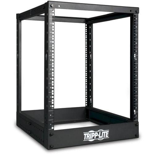 Tripp Lite by Eaton SmartRack SR4POST13 13U Rack Frame - 482.60 mm Rack Width - Black - Cold-rolled Steel (CRS) - 453.59 k