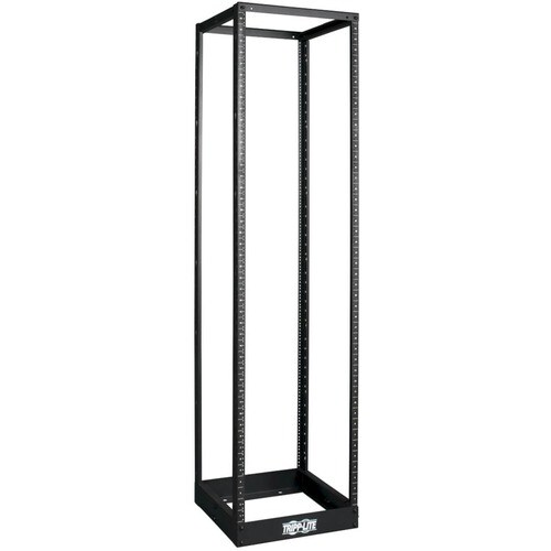 Tripp Lite series SmartRack SR4POST 45U Rack Frame - Black - Cold-rolled Steel (CRS) - 453.59 kg Maximum Weight Capacity