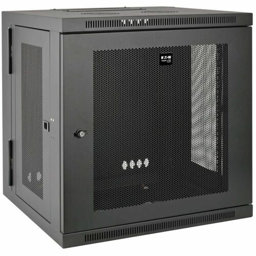 Tripp Lite series SmartRack SRW10US 10U Wall Mountable Rack Cabinet - 482.60 mm Rack Width - 63.50 kg Maximum Weight Capacity