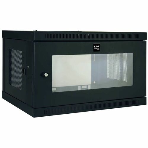 Tripp Lite series SmartRack SRW6UG 6U Rack-mountable, Wall Mountable Rack Cabinet for VoIP Device419.10 mm Rack Depth - Bl