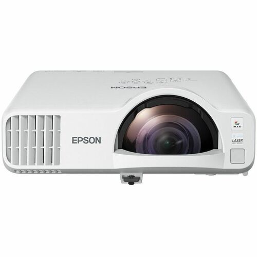 Epson EB-L210SF Short Throw 3LCD Projector - 16:9 - Wall Mountable, Ceiling Mountable, Portable, Tabletop - White - Front,