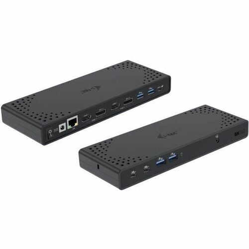 i-tec USB 3.2 Gen 1 (3.1 Gen 1) Type-C Docking Station for Monitor, Tablet, Notebook - Black - 2 Displays Supported - 4K, 