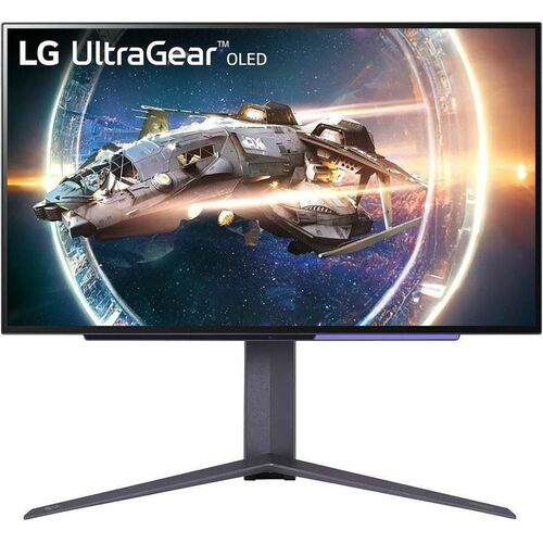 LG UltraGear 27GR95QE-B 27" (68.6 cm) Class WQHD Gaming OLED Monitor - 16:9 - Black - 26.5" (67.3 cm) Viewable - OLED - LE