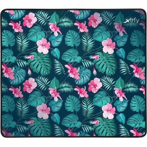CHERRY GP1 XG-GP1-TROPICAL-L Large Gaming Mouse Pad - 460 mm x 400 mm x 4 mm Dimension - Natural Rubber - Anti-slip - Mouse