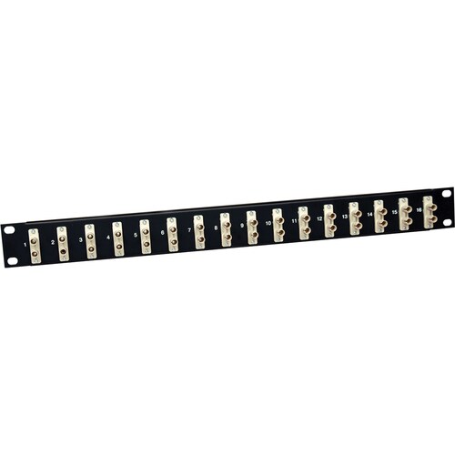 Tripp Lite by Eaton 16 Port(s) Network Patch Panel - 16 x RJ-11 - 16 x - 1U High - 19" Wide - Rack-mountable