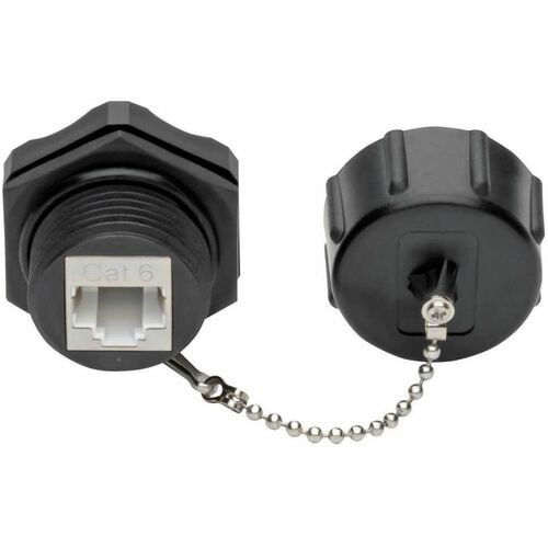 Tripp Lite series N206-KJ01-IND Network Connector - TAA Compliant - 1 x RJ-45 Network Female, 1 x 110-punchdown - Shieldin