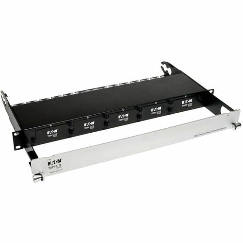 Tripp Lite series N482-01UBlank Patch Panel - Black - 1U High - 19" Wide - Rack-mountable