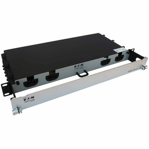 Tripp Lite series N48S-4M8L4-10Network Patch Panel - Aqua - 4 x Duplex - 1U High - 19" Wide - Rack-mountable