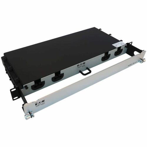 Tripp Lite by Eaton N48S-2M24L12-10Network Patch Panel - Aqua - 12 x Duplex - 1U High - 19" Wide - Rack-mountable
