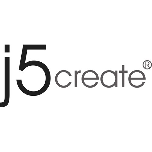 j5create Premium USB-Typ C Docking Station für TV/Monitor/Projektor/Notebook - Ladefunktion - Grau, Weiß - 6K, 4K UHD - 38