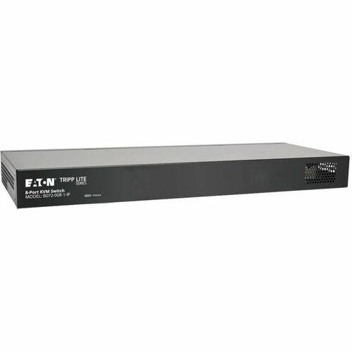 Tripp Lite series NetCommander B072-008-1-IP Digital KVM Switchbox - TAA Compliant - 8 Computer(s) - 1 Local User(s) - 1 R