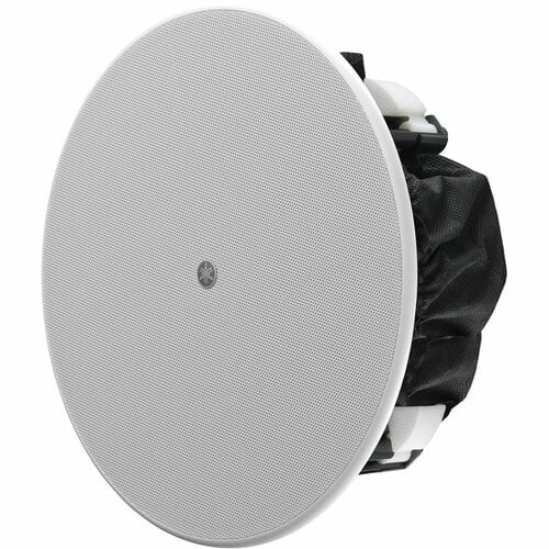 Yamaha VC6NW 2-way Ceiling Mountable, Wall Mountable, Flush Mount, Recessed Mount Speaker - 100 W RMS - White - 165.10 mm 