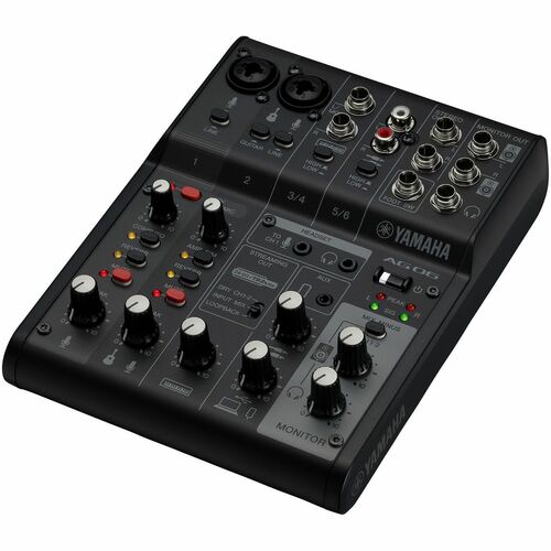 MESA YAMAHA AG06 MK2 PRETO LIVE STREAMING