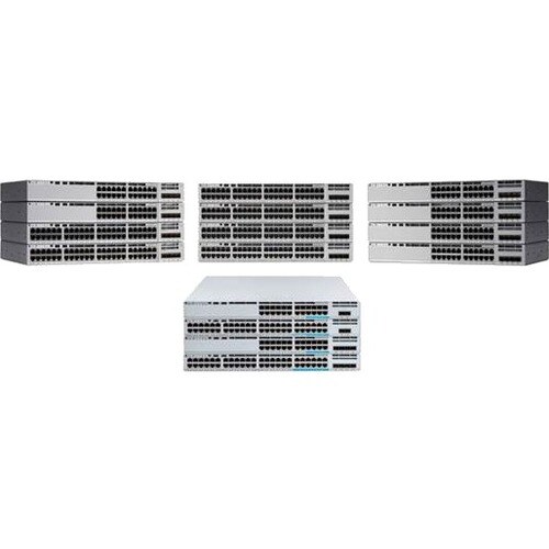 Cisco Catalyst 9200 C9200L-48T-4X 48 Ports Manageable Layer 3 Switch - 3 Layer Supported - Modular - Twisted Pair, Optical