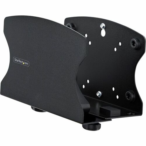 StarTech.com Mounting Bracket for Desktop Computer, PC - Black - 18.14 kg Load Capacity - Powder Coated Steel, Plastic, Ru