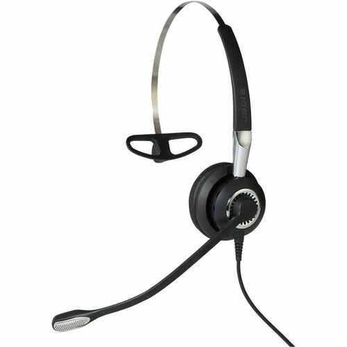 Jabra BIZ 2400 II QD Wired Over-the-head, Over-the-ear Mono Headset - Monaural - Supra-aural - 150 Hz to 6.80 kHz - Noise 
