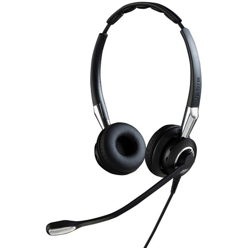 Jabra BIZ 2400 II QD Wired Over-the-head Stereo Headset - Binaural - Supra-aural - Noise Canceling - Quick Disconnect