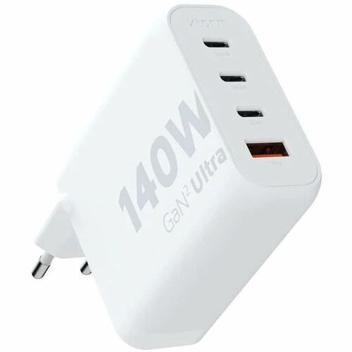 Adaptateur Xtorm GaN2 Ultra - 140 W - Pour Ordinateur Portable, Smartphone, Tablette PC - Blanc
