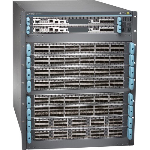 Juniper QFX10000 QFX10008 Manageable Switch Chassis - 3 Layer Supported - Modular - Optical Fiber - 13U High - Rack-mountable