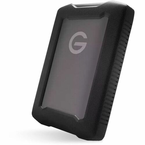 SanDisk G-DRIVE ArmorATD SDPH81G-005T-GBA1D 1 TB Portable Hard Drive - 2.5" External - Space Gray - USB 3.2 (Gen 1) Type C