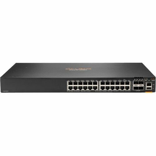Aruba CX 6200 CX6200F 24.0 Ports Manageable Ethernet Switch - Gigabit Ethernet, 10 Gigabit Ethernet - 10/100/1000Base-T, 1