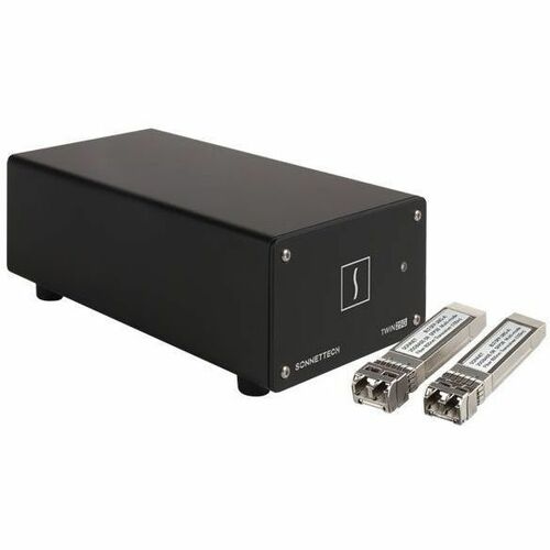 Sonnet Twin25G Thunderbolt Adapter - Thunderbolt 5 - 25 Gbit/s Data Transfer Rate - 2 Port(s) - Optical Fiber - 25GBase-SR