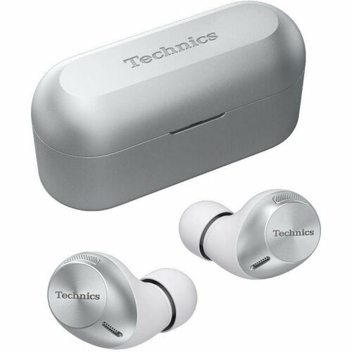 Technics AZ40 Mark2 True Wireless Earbud Stereo Earset - Silver - Alexa - Binaural - In-ear - 1000 cm - Bluetooth - 20 Hz 