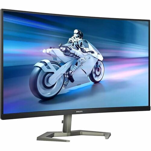 Philips Evnia 32M1C5200W 32" Class Full HD Ecrã curvo Monitor LED para jogos - 16:9 - preto texturizado, Prata - 80 cm (31