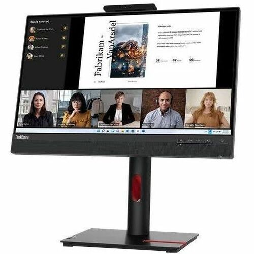Lenovo ThinkCentre Tiny-In-One 22 Gen 5 22 Zoll Class LED-Touchscreen-Monitor - 16:9 Format - 4 ms Reaktionszeit - Webcam 