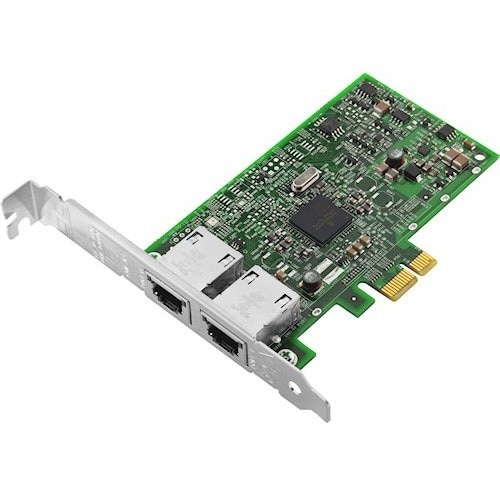 Lenovo NetXtreme Gigabit Ethernet Card for Server - 10/100/1000Base-T - Plug-in Card - PCI Express 2.0 x1 - 2 Port(s) - 2 