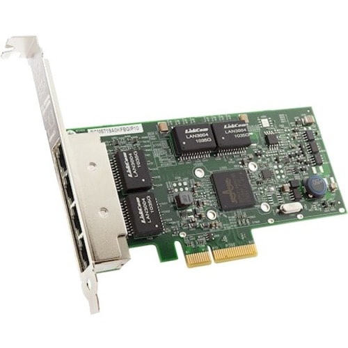 Lenovo Gigabit Ethernet Card for Server - 1000Base-T - Plug-in Card - PCI Express 2.0 x4 - 4 Port(s) - 4 - Twisted Pair