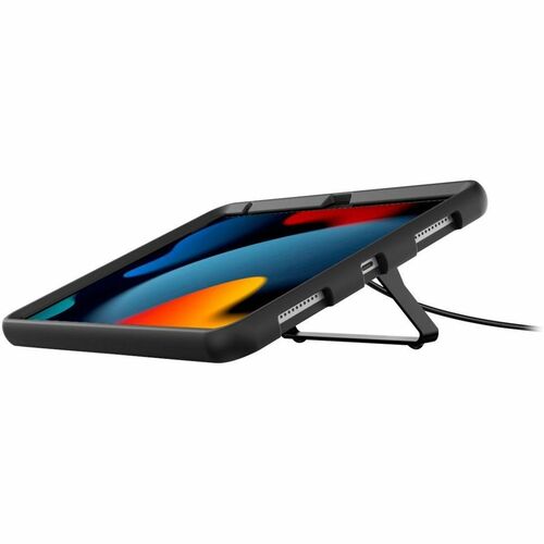 Compulocks iPad 10.9" 10th Gen Secured Kickstand Black - Metal Kickstand for Extra Functionality, Lock Slot and Cable Lock